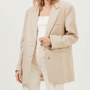 NWT ASTR Linen Blazer
